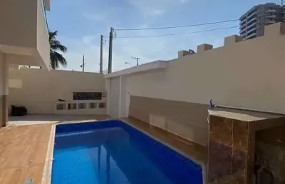 Casa de condomínio com 2 quartos, mirim, praia grande - r$ 617 mil, cod: 3554