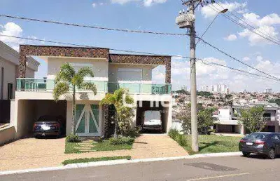 Casa para venda ou locação com 5 suítes , 500 m² - venda por r$ 2.200.000 ou aluguel por r$ 10.900/mês - reserva do engenho - piracicaba/sp