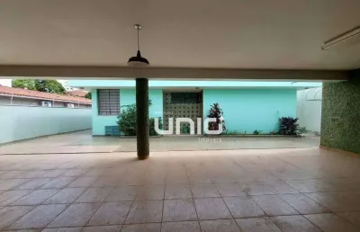 Casa com 4 suítes para alugar, 563 m² por r$ 17.000/mês - centro - piracicaba/sp