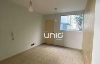 Apartamento com 2 dormitórios à venda, 48 m² por r$ 180.000,00 - nova américa - piracicaba/sp