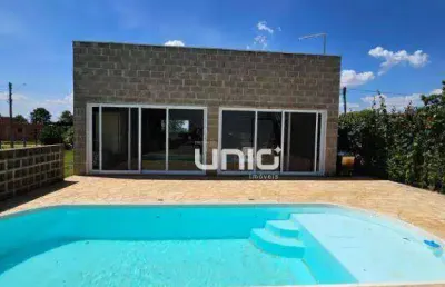 Chácara com 5 dormitórios à venda, 1000 m² por r$ 650.000,00 - condomínio serelepe - santa maria da serra/sp