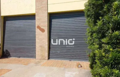 Salão para alugar, 208 m² por r$ 6.288,62/mês - paulicéia - piracicaba/sp