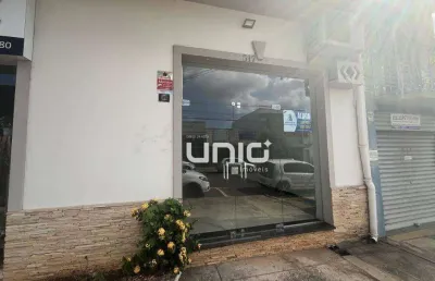 Salão para alugar, 35 m² por r$ 1.900,00/mês - vila rezende - piracicaba/sp
