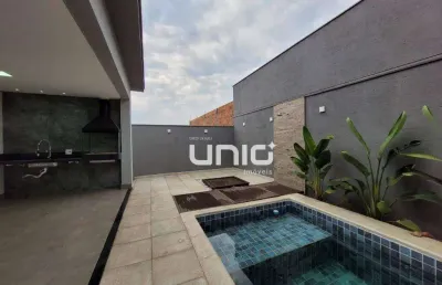 Casa com 3 dormitórios à venda, 180 m² por r$ 1.190.000,00 - residencial soleil - piracicaba/sp