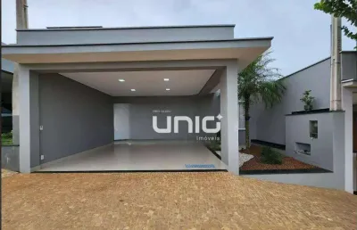 Casa com 3 dormitórios à venda, 133 m² por r$ 930.000,00 - condomínio mônaco - piracicaba/sp