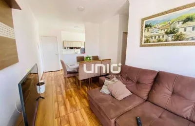 Apartamento com 2 dormitórios à venda, 53 m² por r$ 225.000,00 - piracicamirim - piracicaba/sp