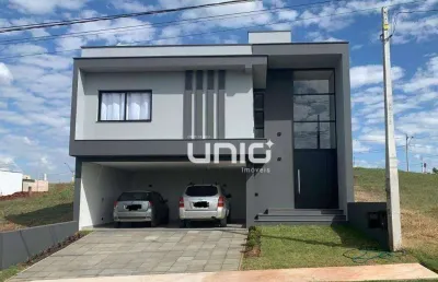 Casa com 3 dormitórios à venda, 152 m² por r$ 1.090.000,00 - residencial soleil - piracicaba/sp