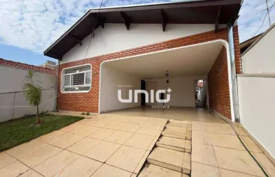 Casa com 3 dormitórios para alugar, 192 m² por r$ 3.648,58/mês - vila independência - piracicaba/sp