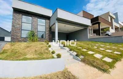 Casa com 3 dormitórios à venda, 165 m² por r$ 880.000,00 - residencial soleil - piracicaba/sp