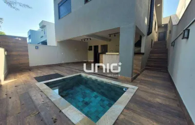 Casa a venda cond. reserva das paineiras - piracicaba/sp com 225m² de terreno e 180,35m² sendo 3 suítes com piscina
