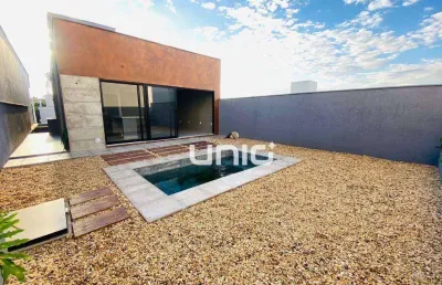 Sobrado a venda no condominio reserva das paineiras - piracicaba/sp com 3 suites