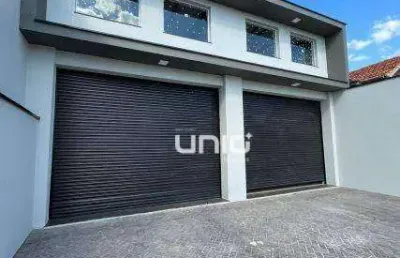 Barracão para alugar, 113 m² por r$ 4.615,00/mês - jardim petrópolis - piracicaba/sp