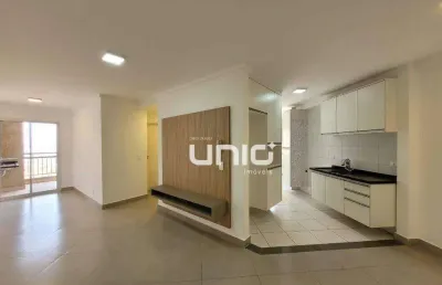Apartamento com 2 dormitórios, 70 m² - venda por r$ 410.000,00 ou aluguel por r$ 3.433,92/mês - paulicéia - piracicaba/sp