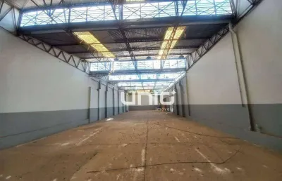 Barracão para alugar, 567 m² por r$ 7.784,36/mês - paulista - piracicaba/sp