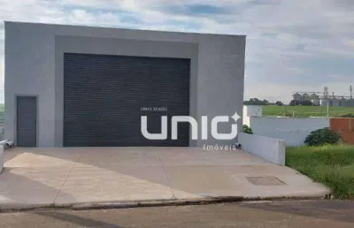 Barracão para alugar, 180 m² por r$ 3.878,09/mês - garças - piracicaba/sp