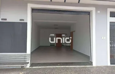 Salão para alugar, 63 m² por r$ 2.442,00/mês - jardim monumento - piracicaba/sp
