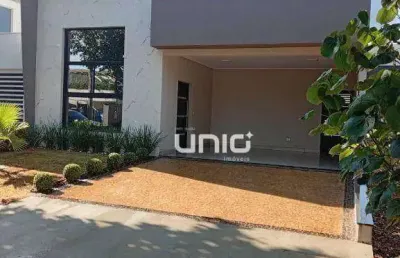 Casa térrea a venda no condomínio park unimep taquaral , 250m² de terreno e 160m² de área construida
