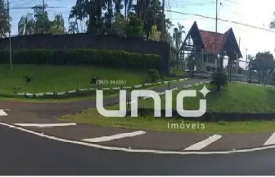 Terreno de 1.000m² à venda no condomínio recanto das águas, em são pedro/sp