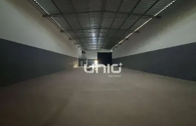 Galpão para alugar, 420 m² por r$ 9.130,00/mês - jardim algodoal - piracicaba/sp