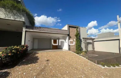 Casa com 3 dormitórios para alugar, 180 m² por r$ 10.043,77/mês - ondas - piracicaba/sp