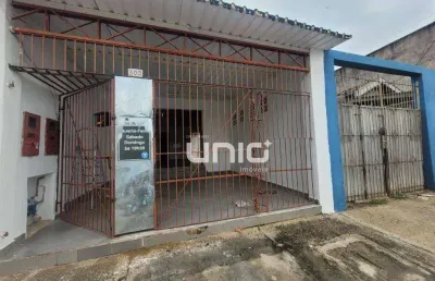 Casa com salão comercial e terreno a venda no bairro jardim costa rica - piracicaba/sp