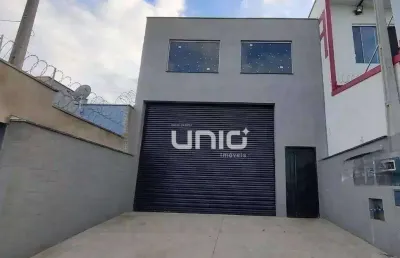 Barracão para alugar, 160 m² por r$ 3.871,14/mês - conceição - piracicaba/sp