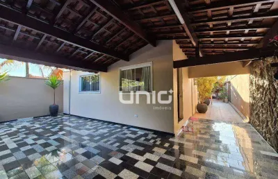 Casa para venda com 4 quartos (2 suítes) para venda, 190 m² por r$ 550.000 - santa terezinha - piracicaba/sp