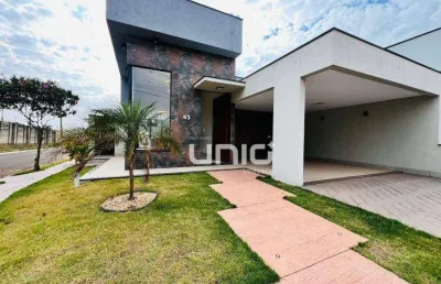 Casa com 3 dormitórios à venda, no residencial novo campestre, piracicaba