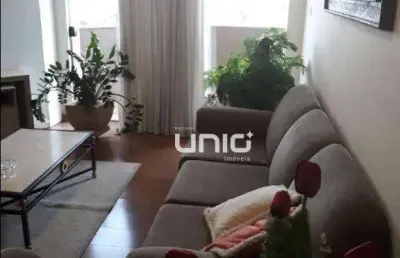 Apartamento no edifício dona amélia no centro - piracicaba/sp