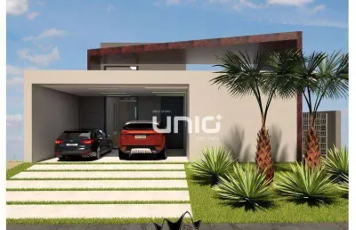 Casa com 3 dormitórios à venda, 166 m² por r$ 1.480.000,00 - loteamento residencial e comercial villa d'aquila - piracicaba/sp