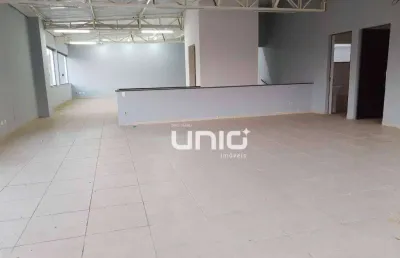 Salão para alugar, 387 m² por r$ 5.099,13/mês - paulista - piracicaba/sp
