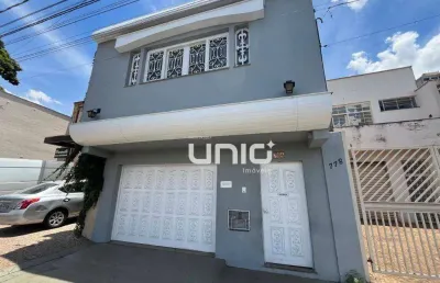 Casa com 6 dormitórios à venda, 487 m² por r$ 1.300.000,00 - centro - piracicaba/sp