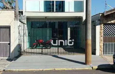 Salão à venda, 196 m² por r$ 598.000,00 - água branca - piracicaba/sp