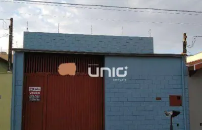 Barracão à venda, 128 m² por r$ 280.000,00 - residencial serra verde - piracicaba/sp