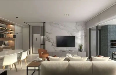 Apartamento à venda com 3 quartos no cabral em curitiba
