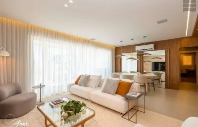 Apartamento de 154m² à venda com 3 suítes no juvevê em curitiba