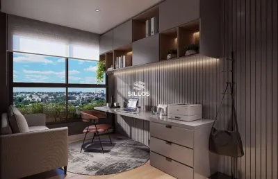 Apartamento garden à venda no edifício nau no juvevê