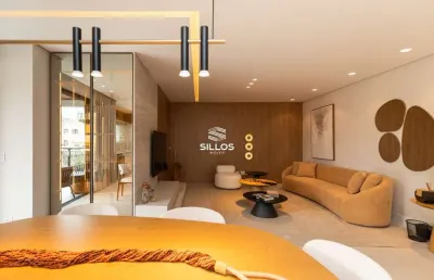 Apartamento decorado à venda com 3 quartos no cristo rei em curitiba