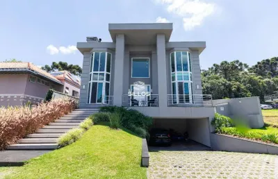 Casa com 4 quartos para alugar em condomínio no alphaville em pinhais/pr