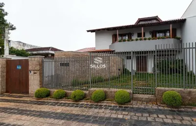 Casa comercial com 438m² para alugar no ahú em curitiba