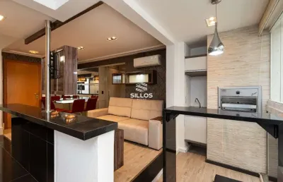 Apartamento à venda com 1 suíte no água verde em curitiba