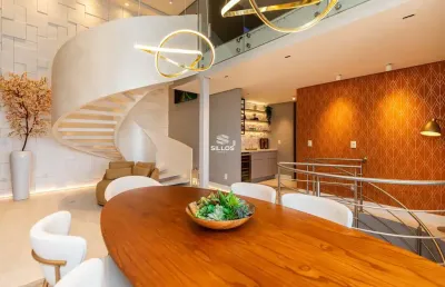 Apartamento á venda com 3 suites no mercês em curitiba