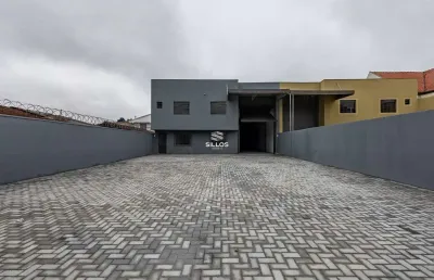 Barracão para locação com 494m² no boqueirão em curitiba