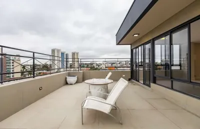 Cobertura para alugar com 4 quartos no centro em curitiba