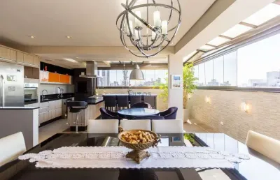 Apartamento mobiliado com 2 quartos à venda no batel em curitiba
