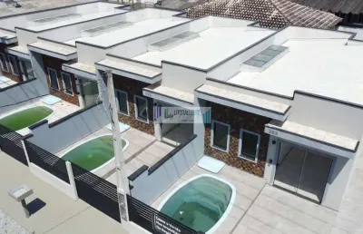 Residência com excelente acabamento - 2 dormitórios sendo uma suíte/piscina.