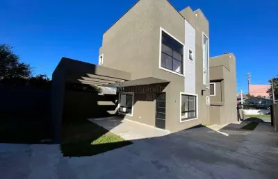 Sobrado com 3 quartos  à venda, 130.00 m2 por r$759000.00  - xaxim - curitiba/pr