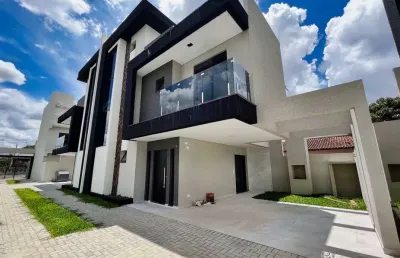 Sobrado com 3 quartos  à venda, 140.00 m2 por r$849000.00  - xaxim - curitiba/pr
