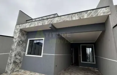 Casa para venda em araucária, tindiquera, 3 dormitórios, 1 suíte, 2 banheiros, 2 vagas