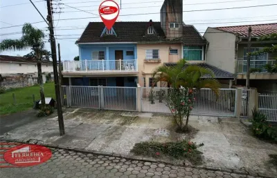Casa com 3 quartos à venda na rua republica del paraguai, 410, brejatuba, guaratuba, 146 m2 por r$ 800.000